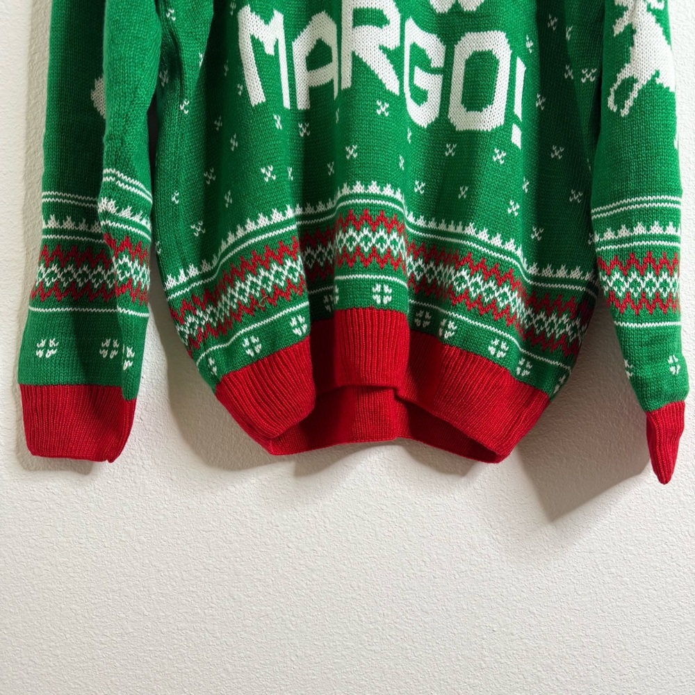 National Lampoon's Christmas Vacation I Don’t Know Margot Christmas Sweater 3X - Picture 5 of 16